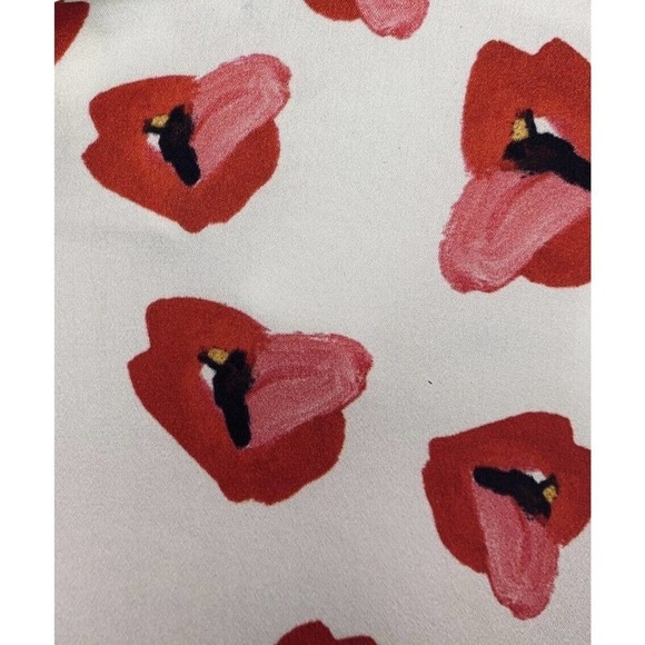 Alice + Olivia x Donald Robertson Lonnie Lips Silk Bomber Jacket Womens XS $495 - Picture 9 of 10